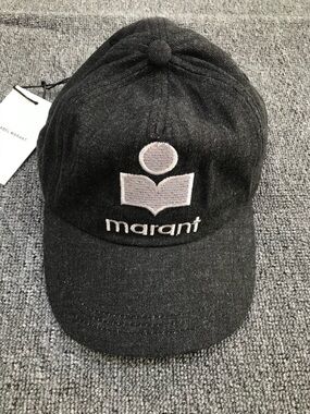 Isabel Marant embroidered-logo cotton cap